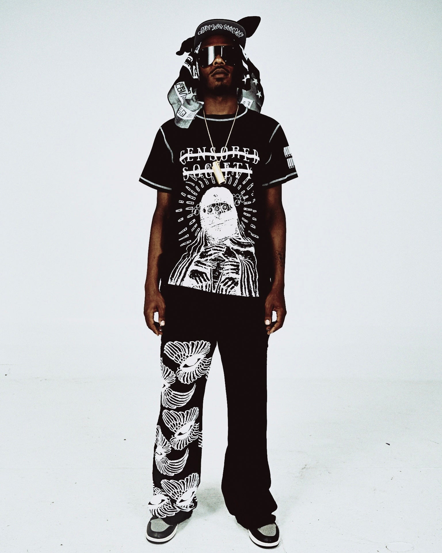 Masked Saint Mary T Shirt